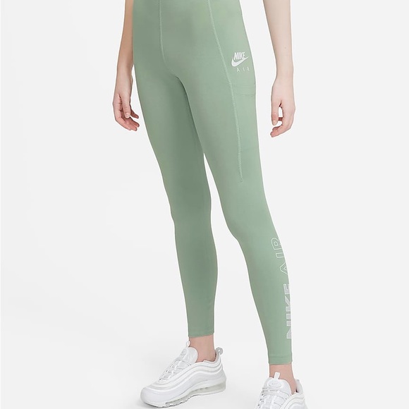 Nike Air Mint Green Sportswear Leggings - Picture 4 of 5